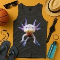 Axolotl Shirt: Limited Edition Tank Top thumb 4