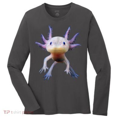 Axolotl Shirt: Limited Edition Women's Long Sleeve Shirt