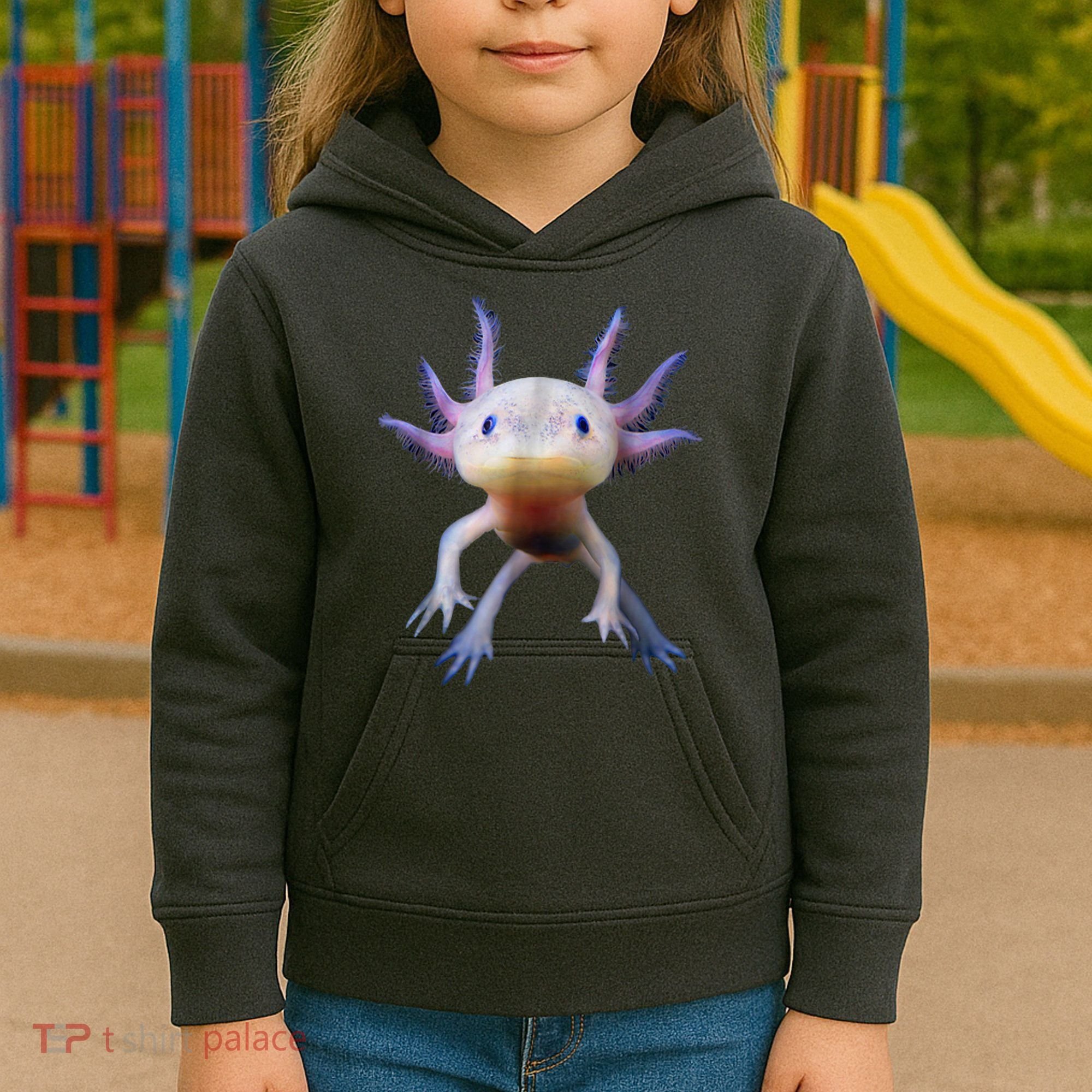 Axolotl Shirt: Limited Edition Kids Hoodie