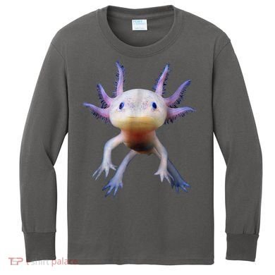 Axolotl Shirt: Limited Edition Kids Long Sleeve Shirt