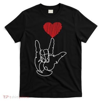 American Sign Language ASL Love T-Shirt
