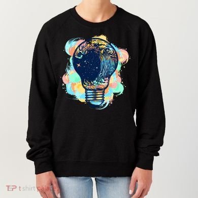 Adventurous Storm Light Bulb Women's Sweatshirt
