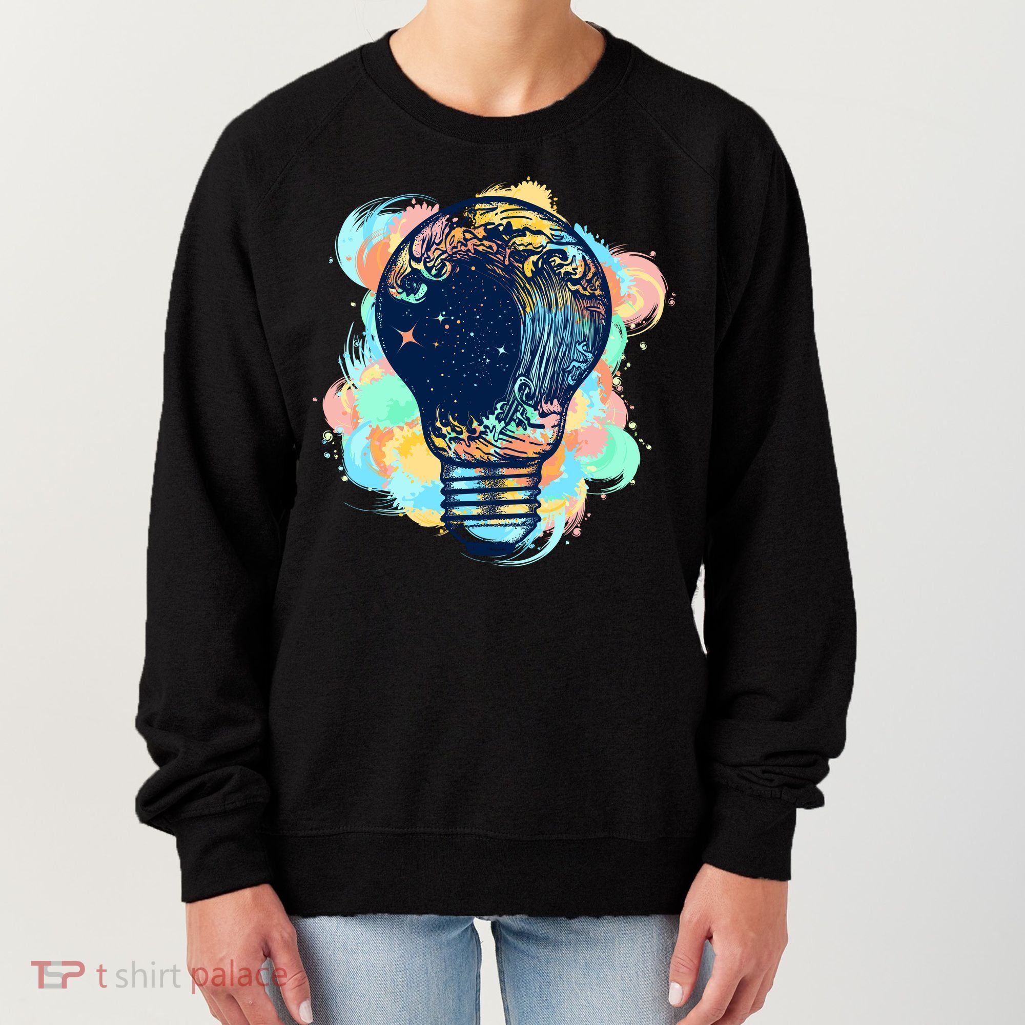 Adventurous Storm Light Bulb Women's Sweatshirt