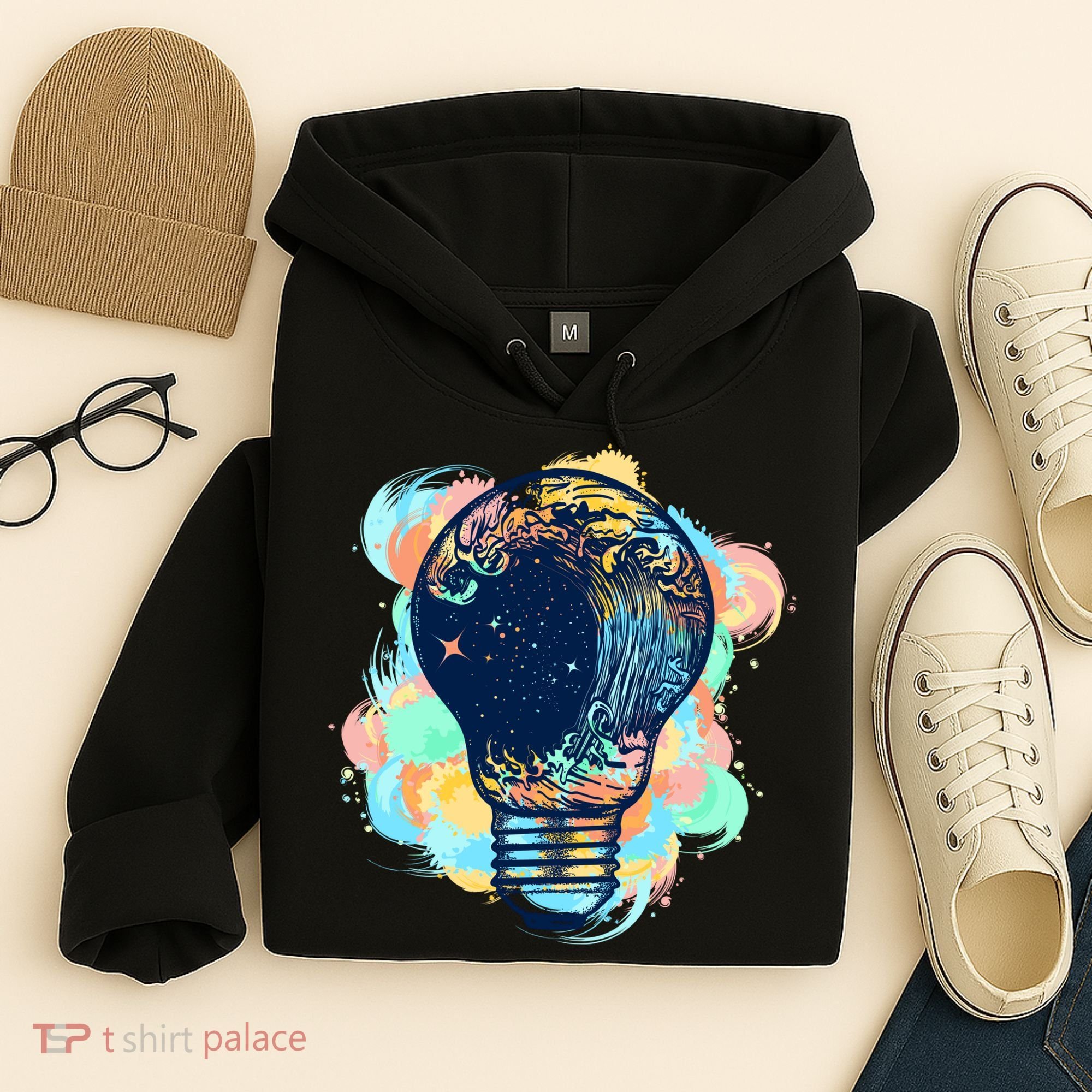 Adventurous Storm Light Bulb Hoodie