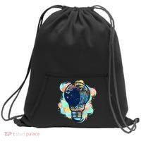 Adventurous Storm Light Bulb Sweatshirt Cinch Pack Bag thumb 0