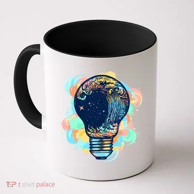 Adventurous Storm Light Bulb Coffee Mug