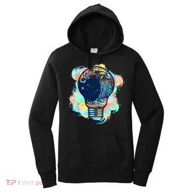 Adventurous Storm Light Bulb Women's Hoodie