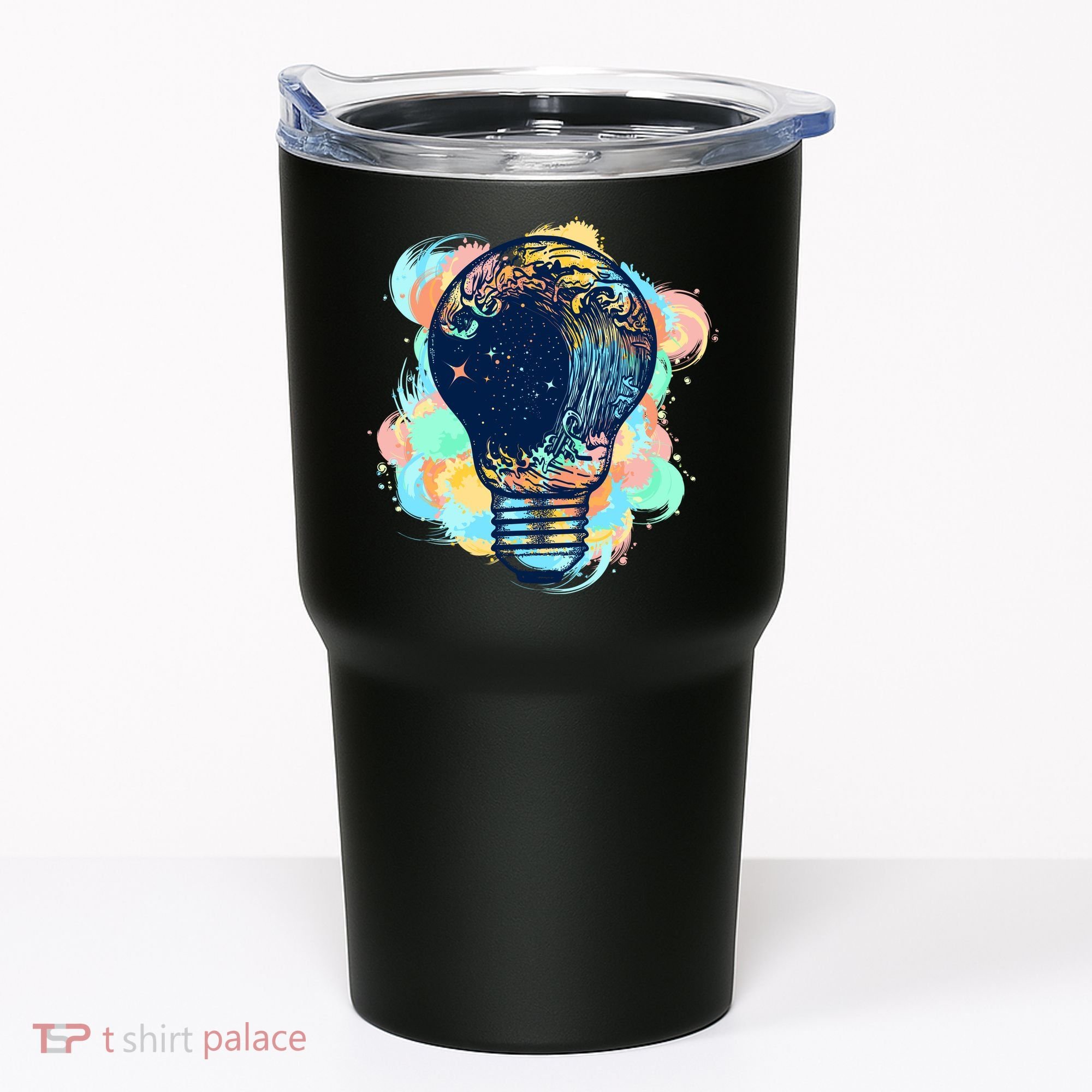 Adventurous Storm Light Bulb Tumbler