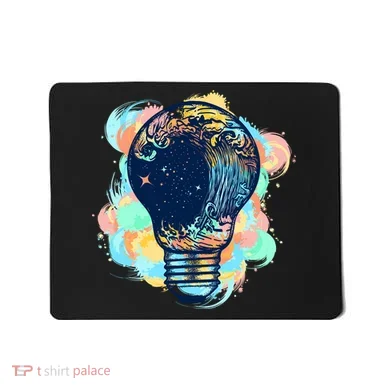 Adventurous Storm Light Bulb Mousepad