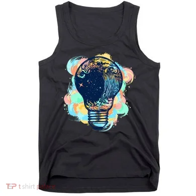 Adventurous Storm Light Bulb Tank Top