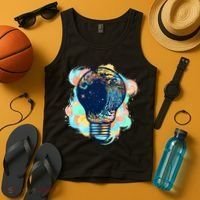 Adventurous Storm Light Bulb Tank Top thumb 4