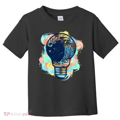 Adventurous Storm Light Bulb Toddler T-Shirt