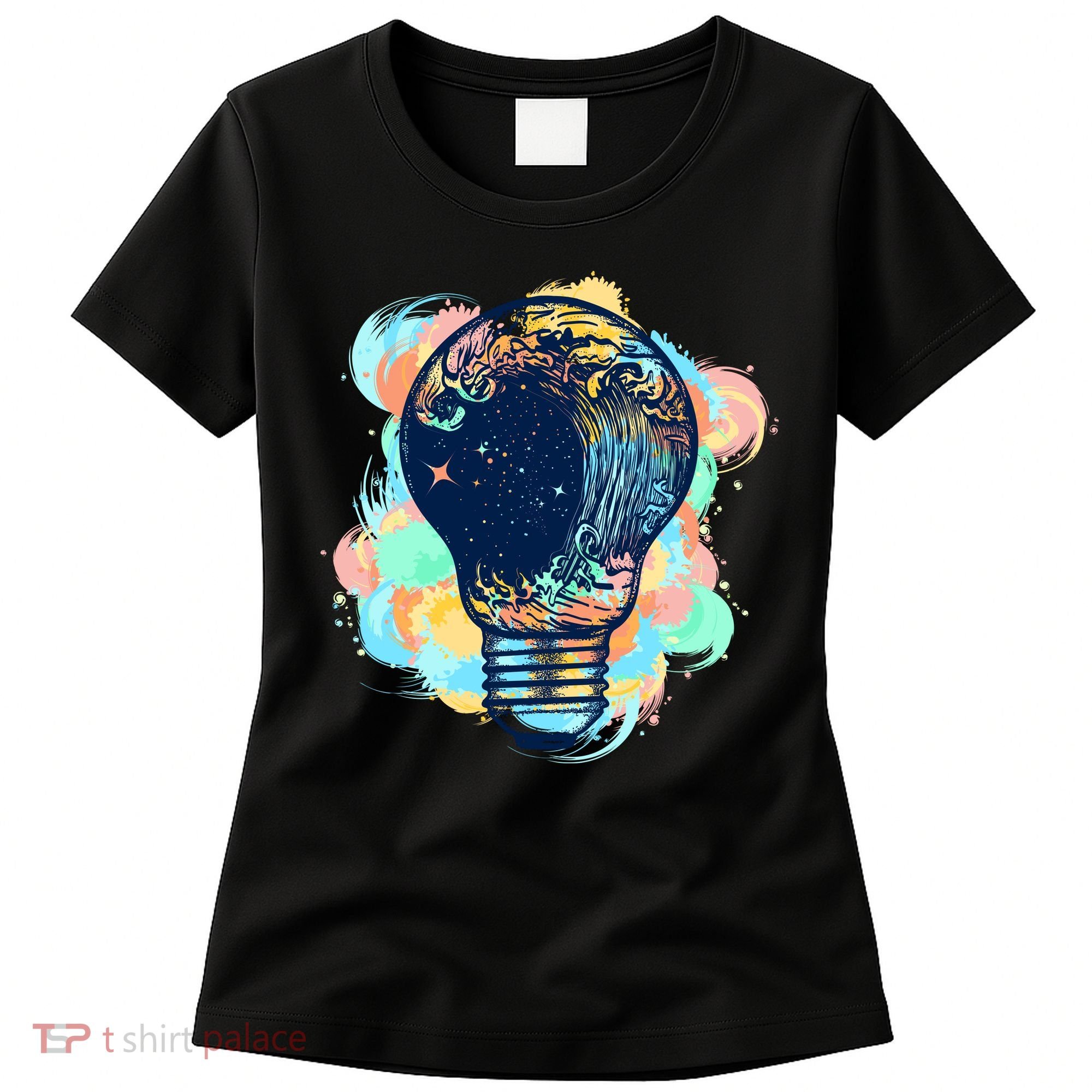 Adventurous Storm Light Bulb Women's T-Shirt
