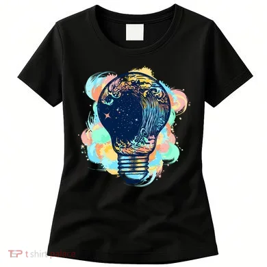 Adventurous Storm Light Bulb Women's T-Shirt