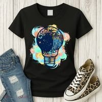 Adventurous Storm Light Bulb Women's T-Shirt thumb 3