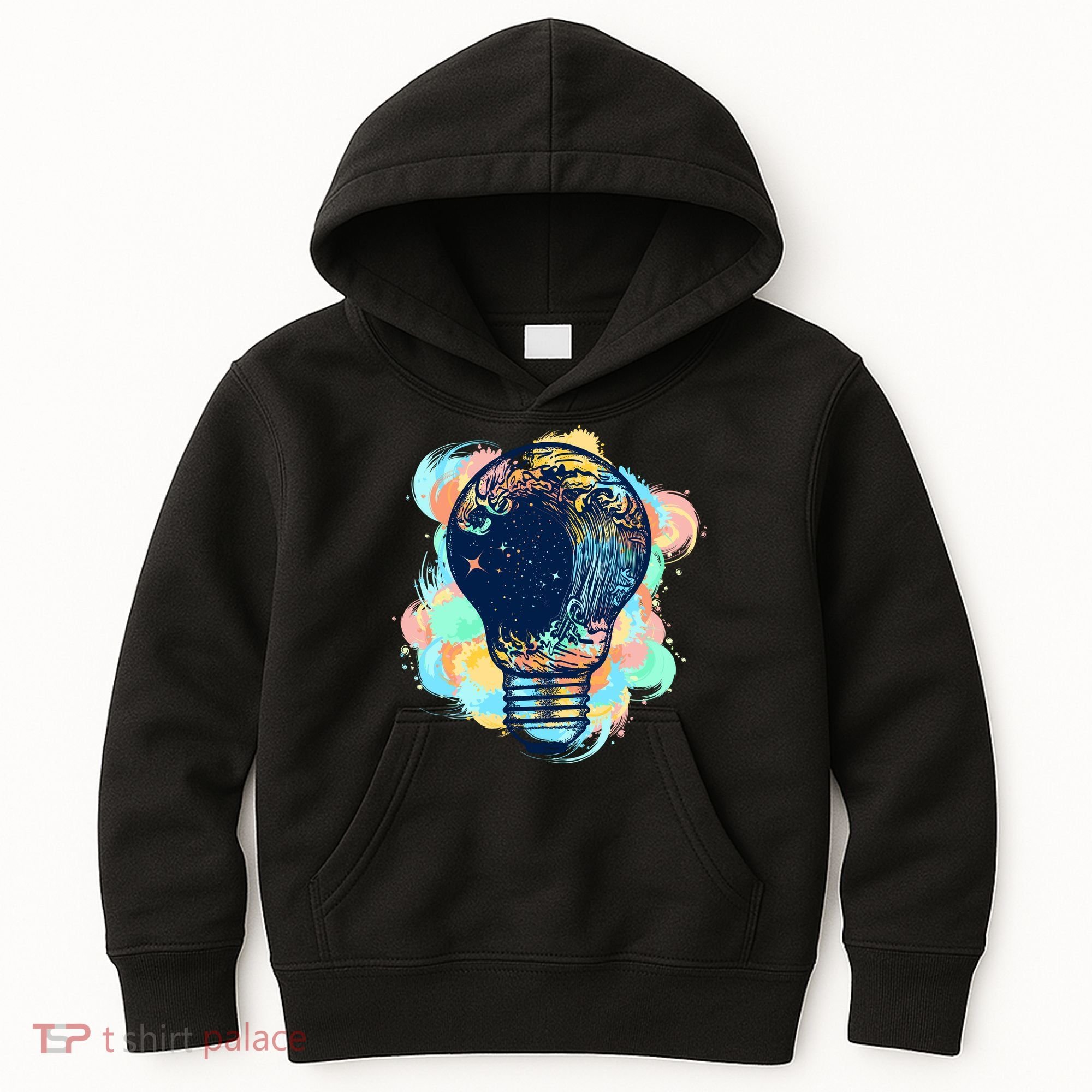 Adventurous Storm Light Bulb Kids Hoodie