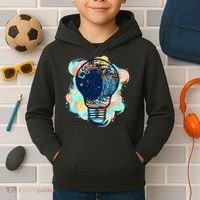Adventurous Storm Light Bulb Kids Hoodie thumb 2