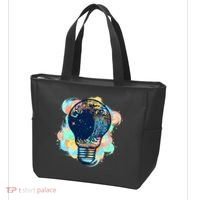 Adventurous Storm Light Bulb Tote Bag thumb 3