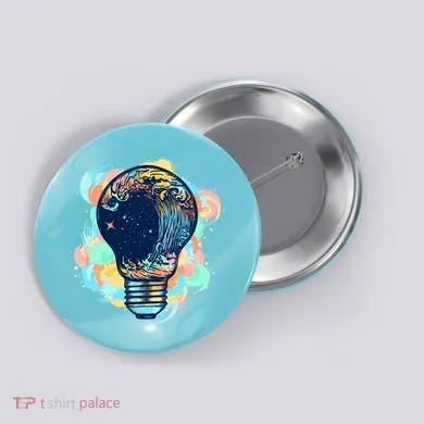 Adventurous Storm Light Bulb Button