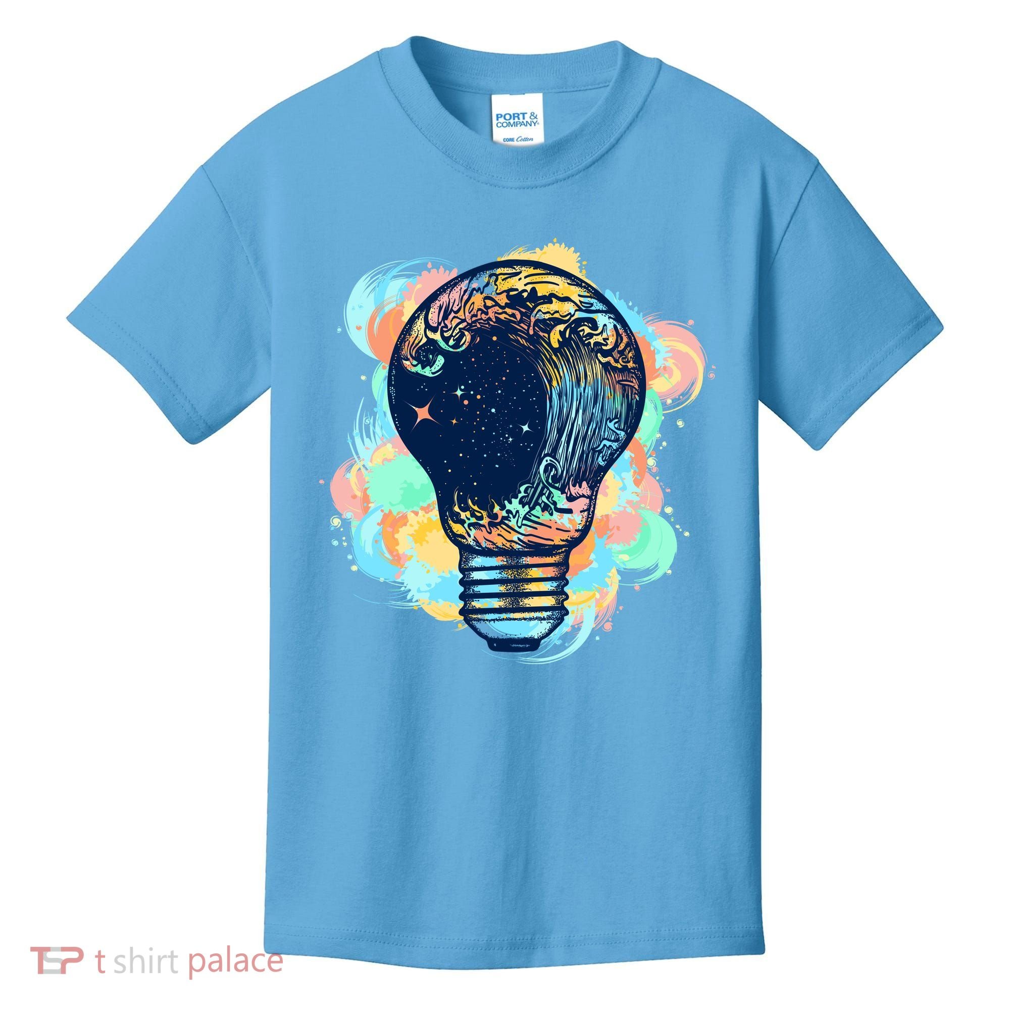 Adventurous Storm Light Bulb Kids T-Shirt