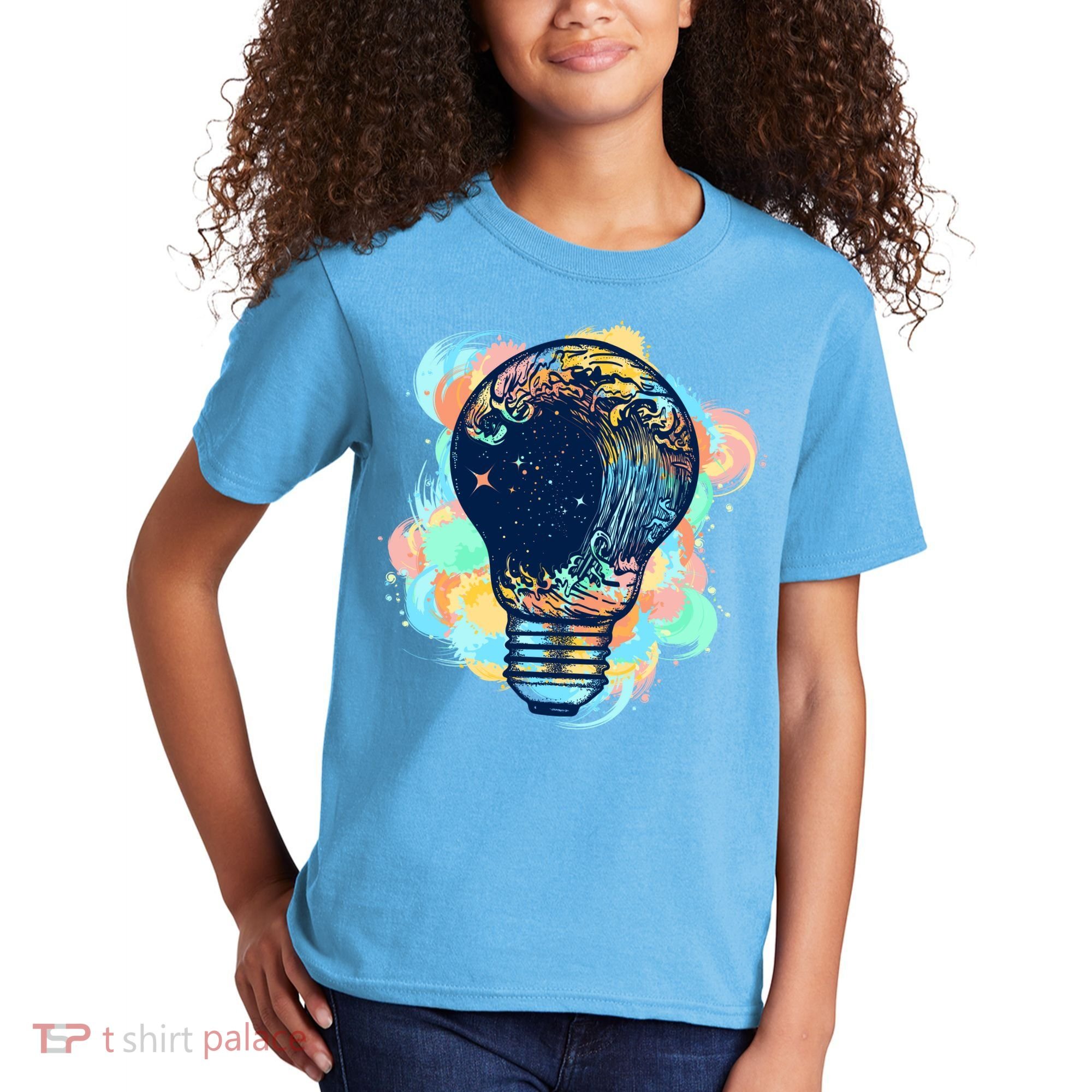 Adventurous Storm Light Bulb Kids T-Shirt