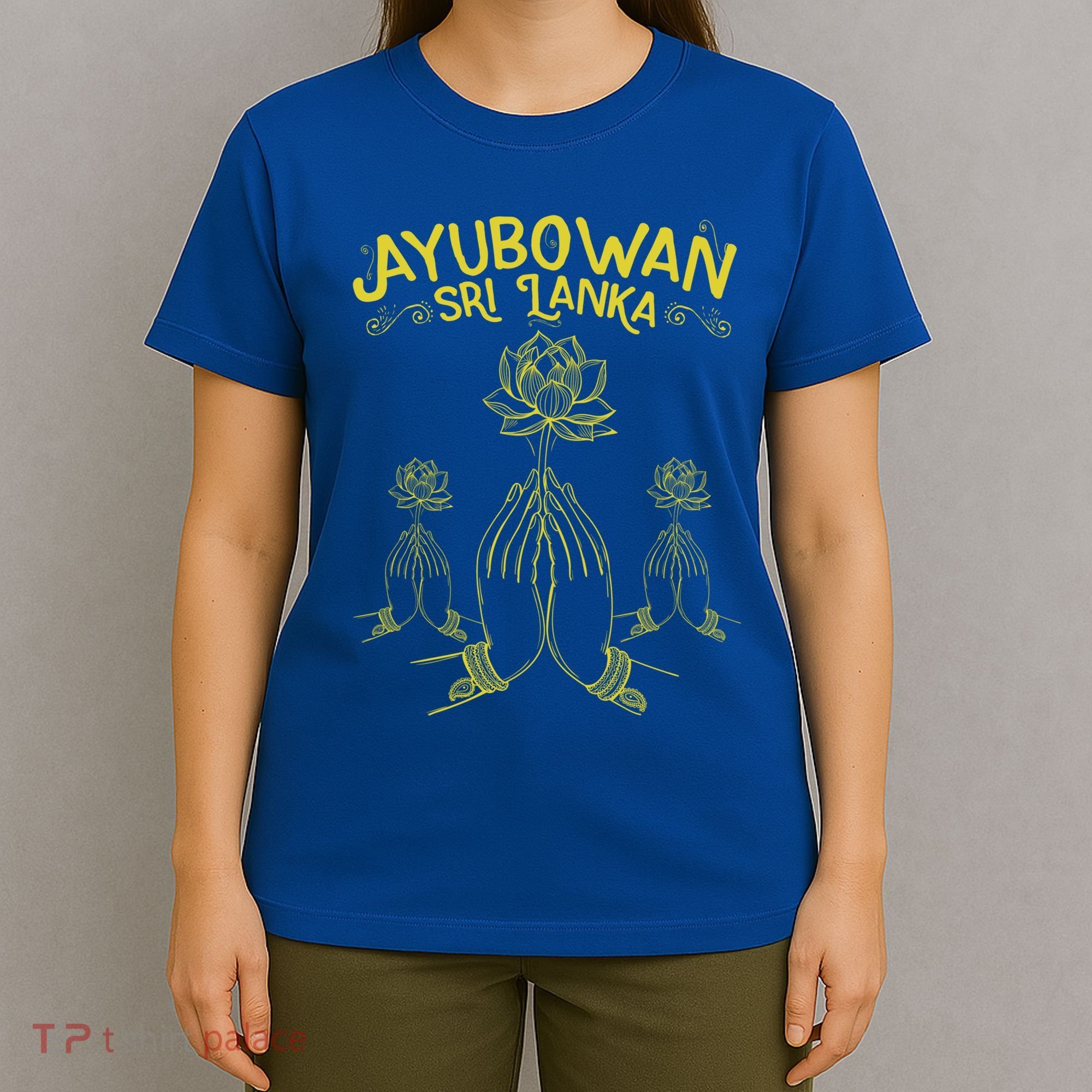 Ayubowan Sri Lanka Sri Lankan Tourism Gift T-Shirt