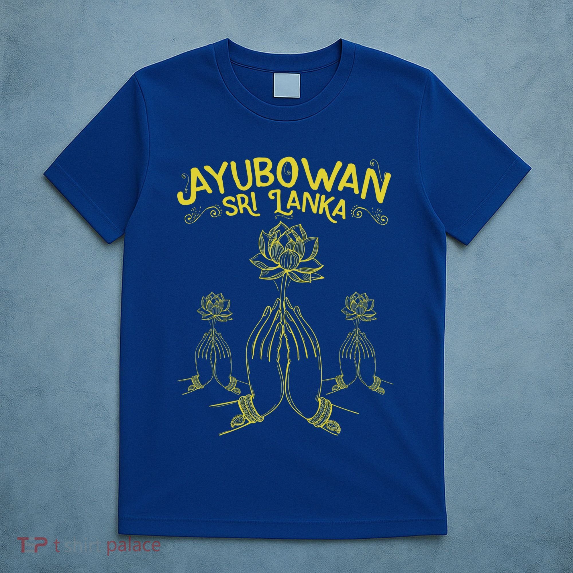 Ayubowan Sri Lanka Sri Lankan Tourism Gift T-Shirt