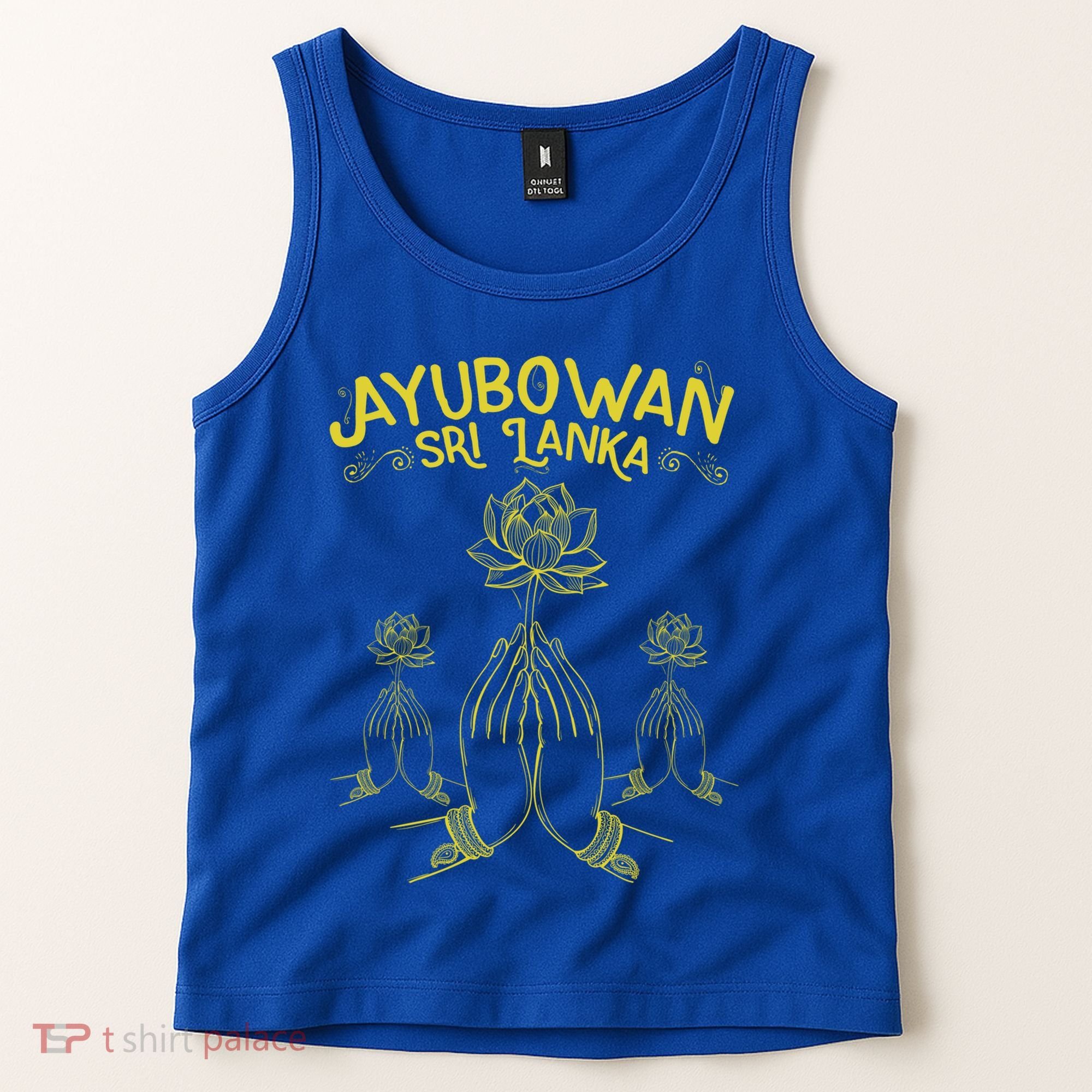 Ayubowan Sri Lanka Sri Lankan Tourism Gift Tank Top