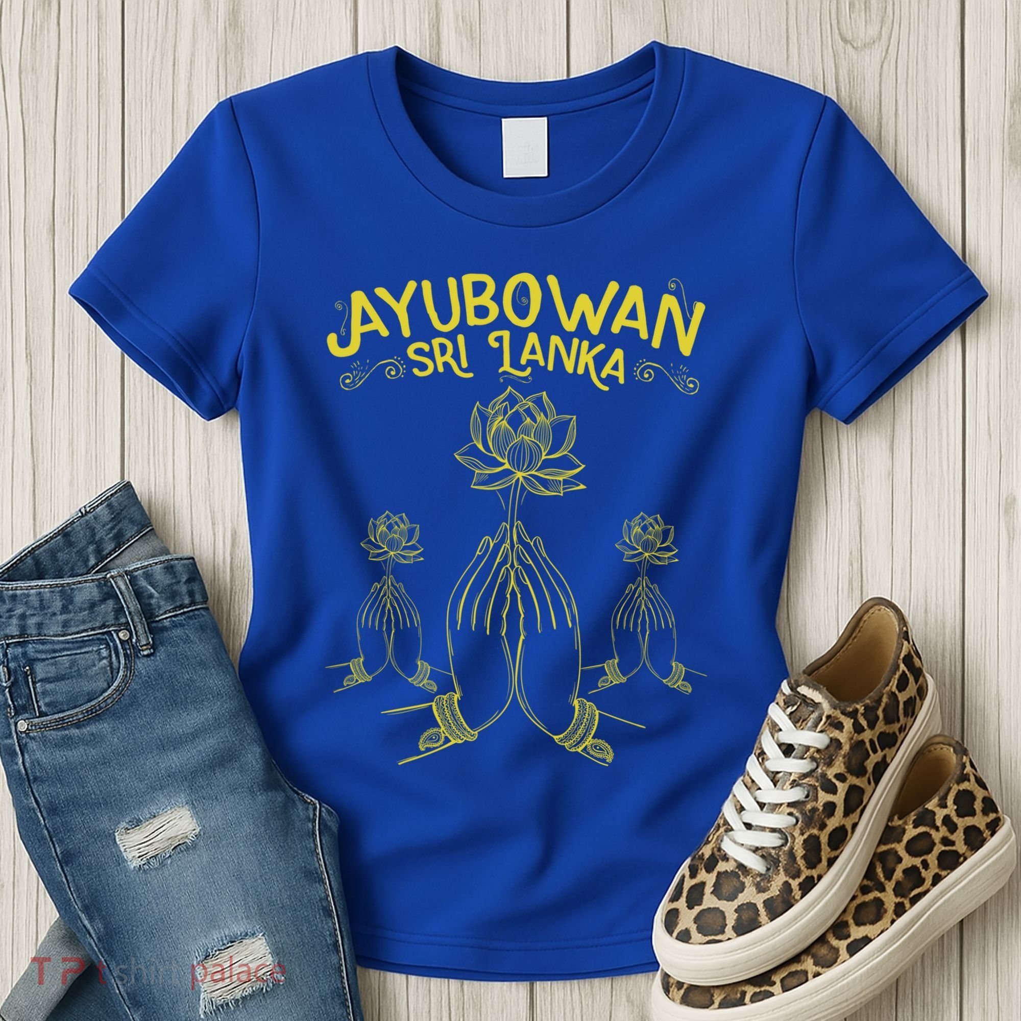 Ayubowan Sri Lanka Sri Lankan Tourism Gift Women's T-Shirt