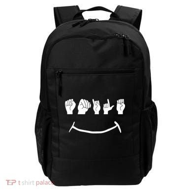 American Sign Language Backpack