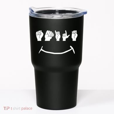 American Sign Language Tumbler