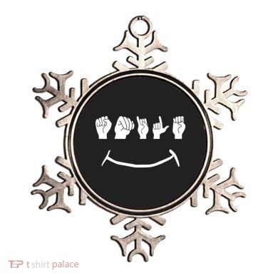 American Sign Language Ornament