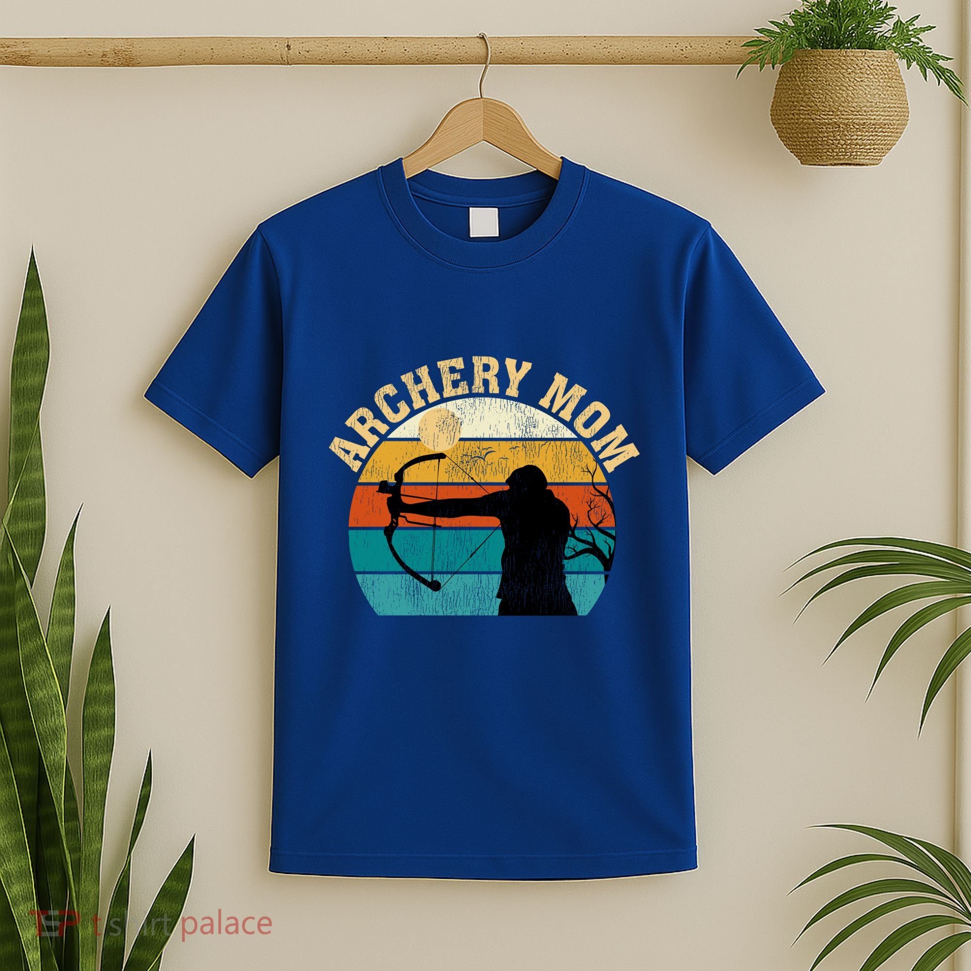Archery Sports Lover Vintage Archery Mom Mother's Day Gift T-Shirt