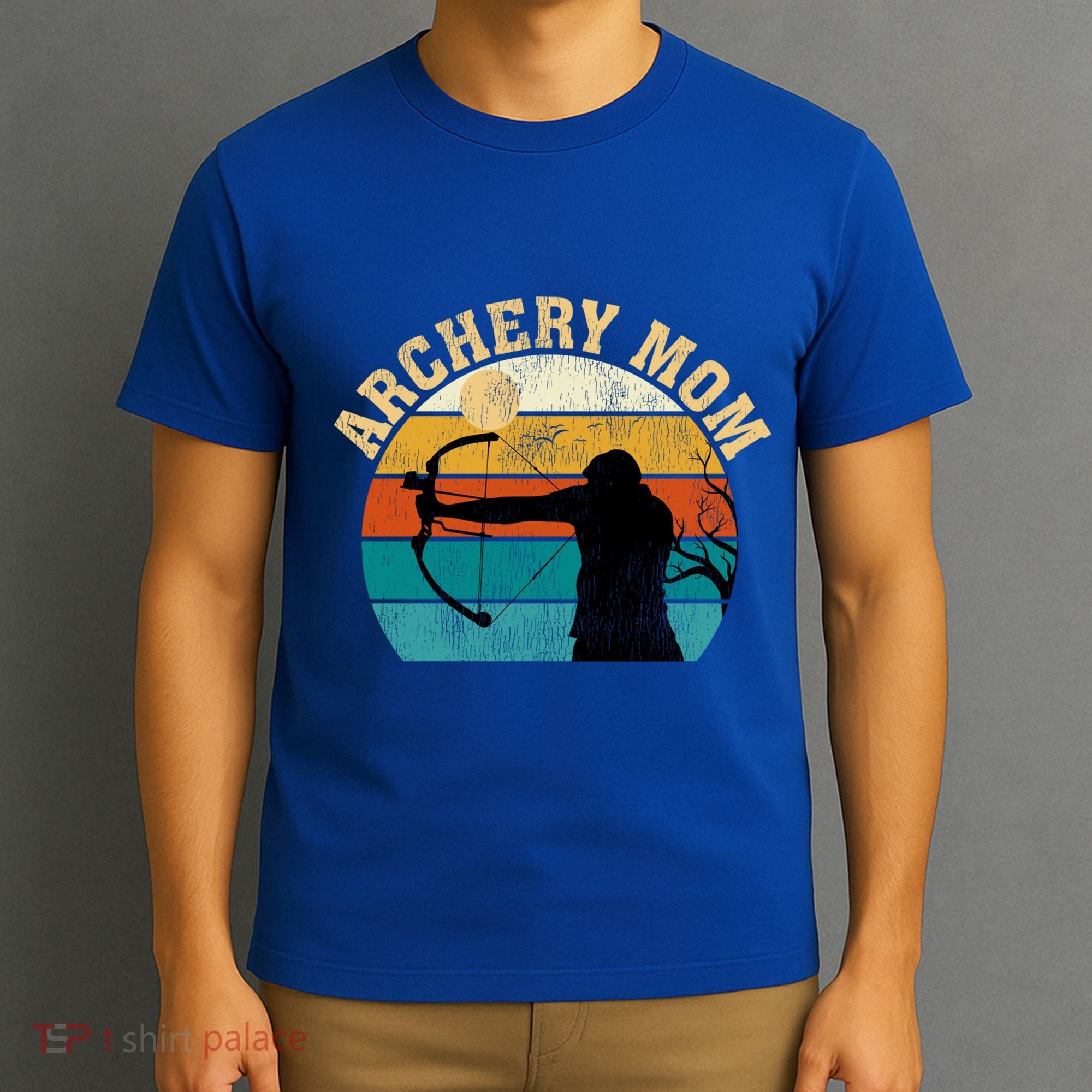 Archery Sports Lover Vintage Archery Mom Mother's Day Gift T-Shirt