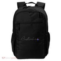 Australia Simple Love Australian Flag Heart On Australia Backpack thumb 0