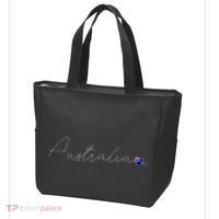 Australia Simple Love Australian Flag Heart On Australia Tote Bag thumb 3