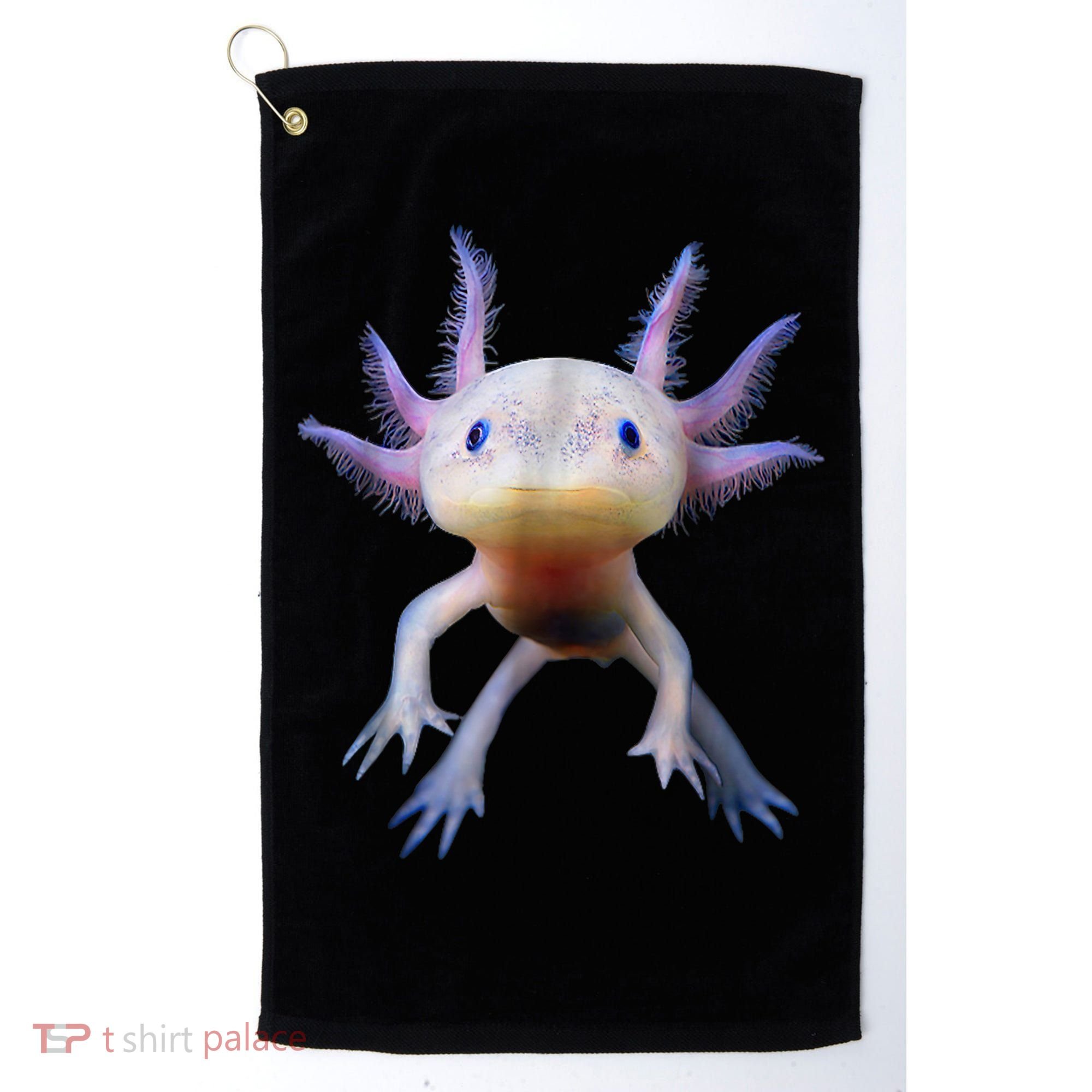 Axolotl Shirt: Limited Edition Golf Towel