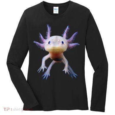 Axolotl Shirt: Limited Edition Women's Long Sleeve Shirt
