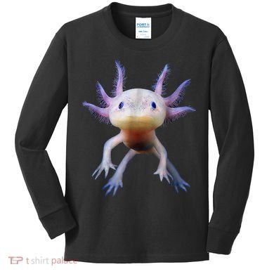 Axolotl Shirt: Limited Edition Kids Long Sleeve Shirt
