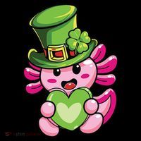 Axolotl Saint Leprechaun St Patrick Day Coffee Mug thumb 5