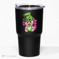 Axolotl Saint Leprechaun St Patrick Day Tumbler thumb 0