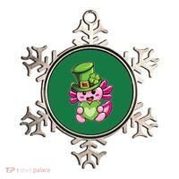 Axolotl Saint Leprechaun St Patrick Day Ornament thumb 0