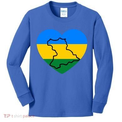 AnzoáTegui State Love Venezuela Great Gift Kids Long Sleeve Shirt