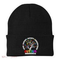 Autism Shirt Love Accept Support Autistic Autism Awareness Beanie thumb 0