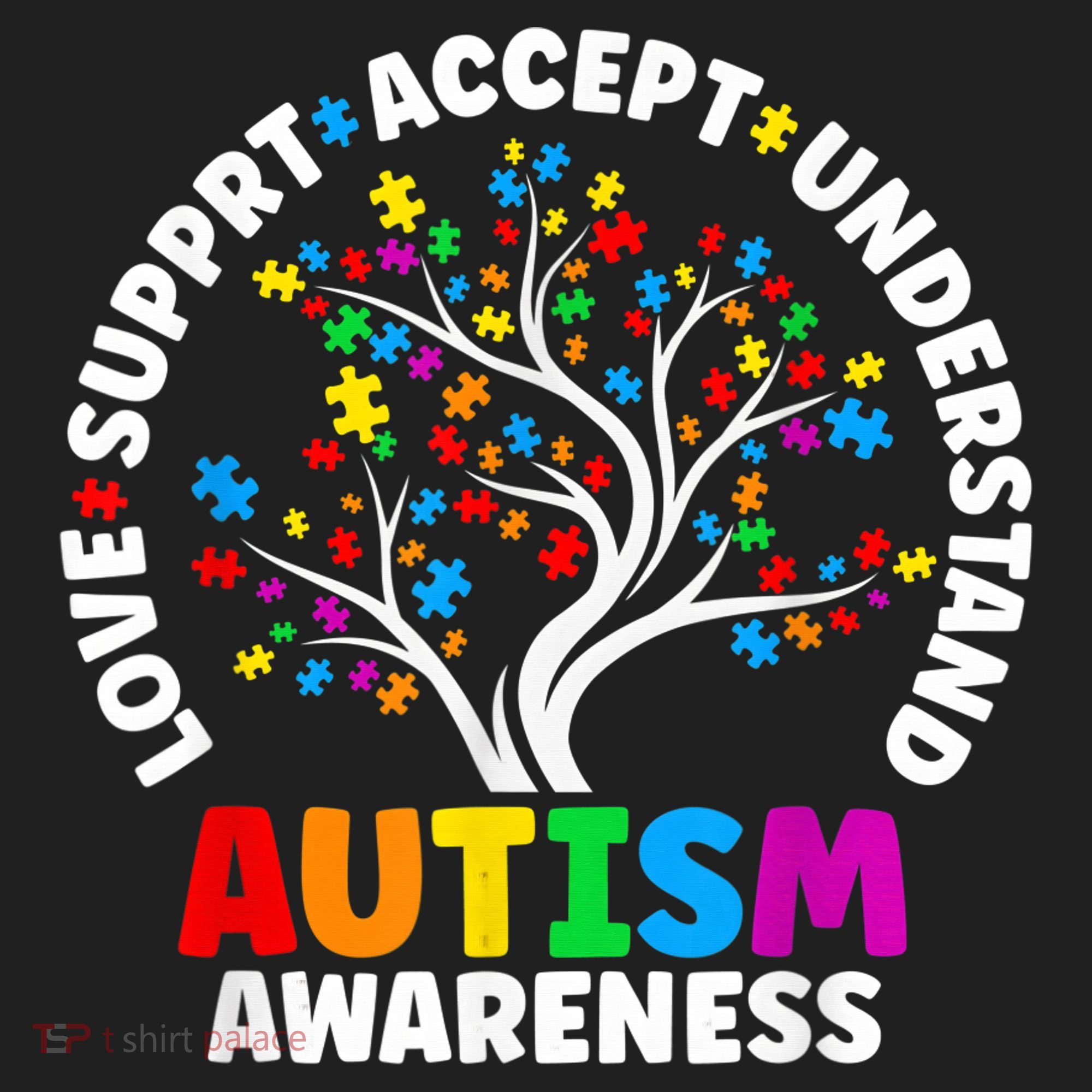 Autism Shirt Love Accept Support Autistic Autism Awareness Beanie