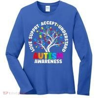 Autism Shirt Love Accept Support Autistic Autism Awareness Women's Long Sleeve Shirt thumb 0