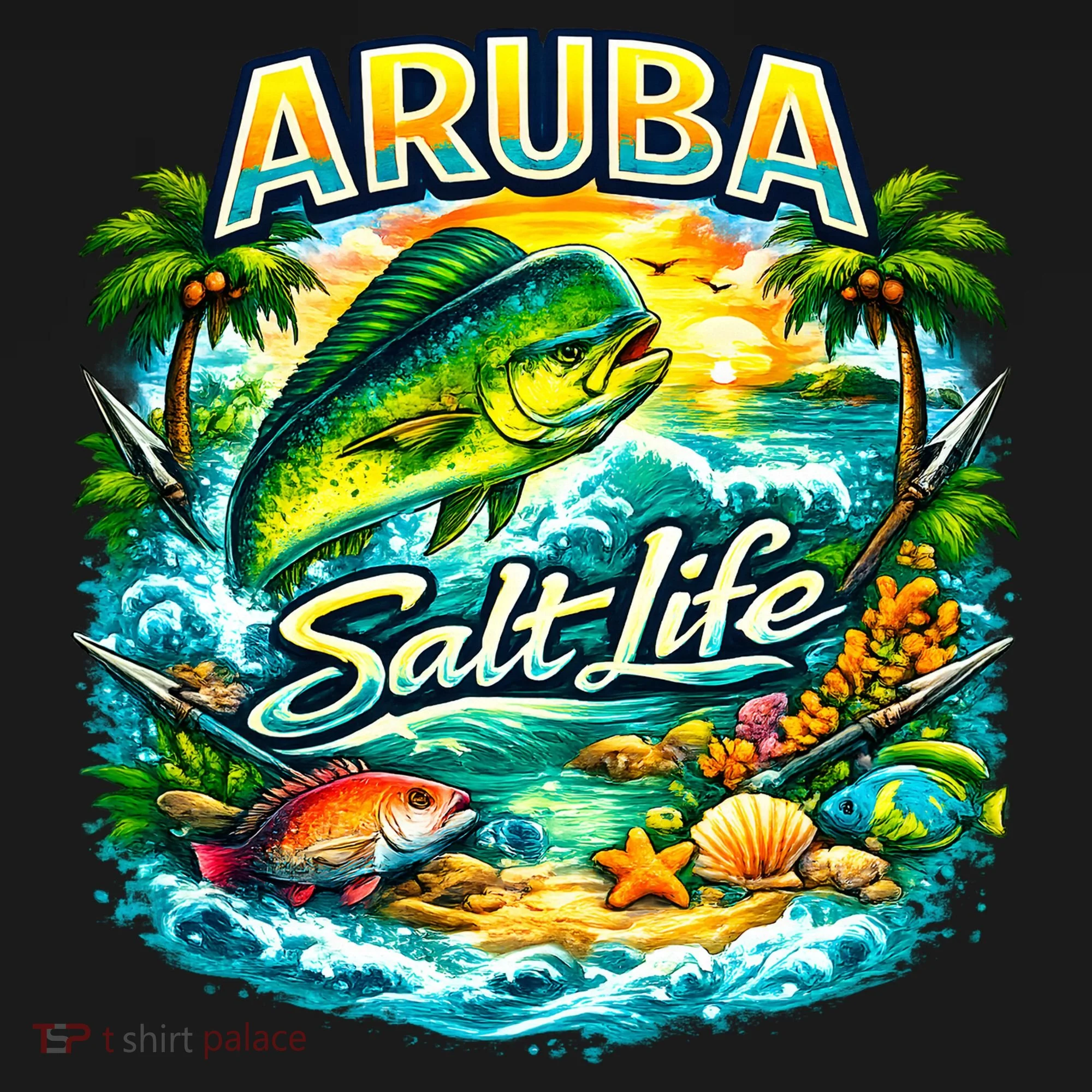 Aruba Salt Life Doggie Tank