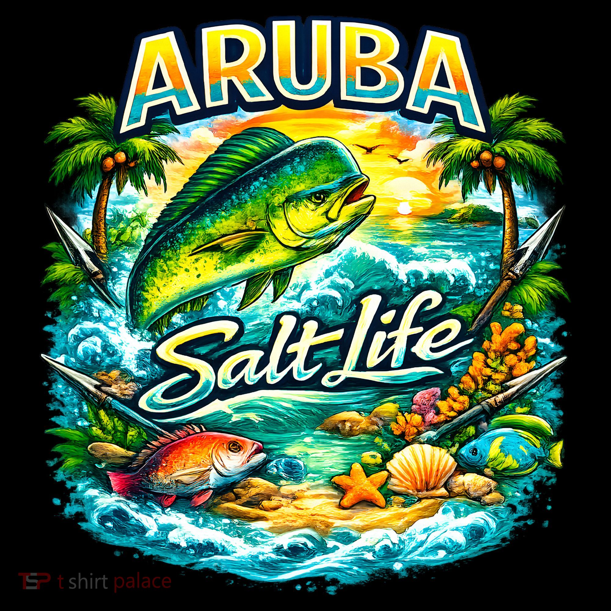 Aruba Salt Life Bucket Hat