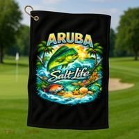 Aruba Salt Life Golf Towel thumb 2