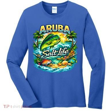 Aruba Salt Life Women's Long Sleeve Shirt